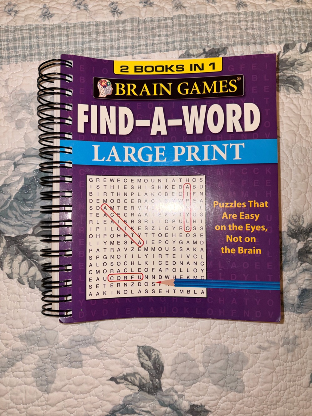 *BRAND NEW* Find-A-Word Large Print Wordsearch Book
